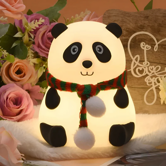 Rechargeable Multicolour Panda LED Night Light